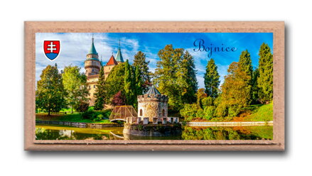 Magnetka drevená 10 cm