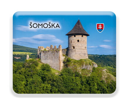 Magnetka alumíniovo / živicová 64 x 50 mm