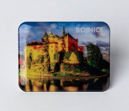 Magnetka alumíniovo / živicová 64 x 50 mm