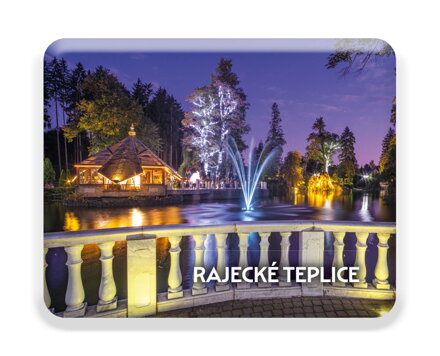 Magnetka alumíniovo / živicová 64 x 50 mm