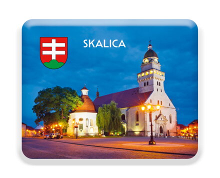 Magnetka alumíniovo / živicová 64 x 50 mm