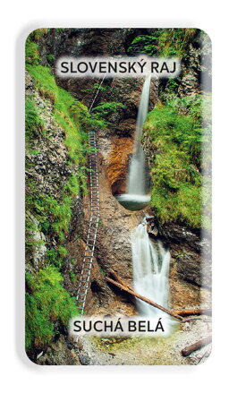 Magnetka alumíniovo / živicová 75 x 40 mm