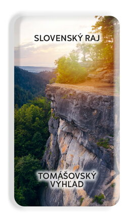 Magnetka alumíniovo / živicová 75 x 40 mm