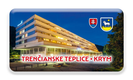 Magnetka alumíniovo / živicová 75 x 40 mm