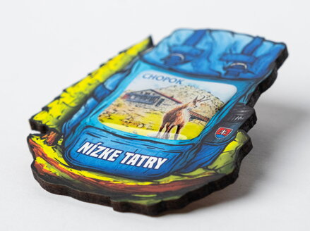 Magnetka drevo / živica, BATOH