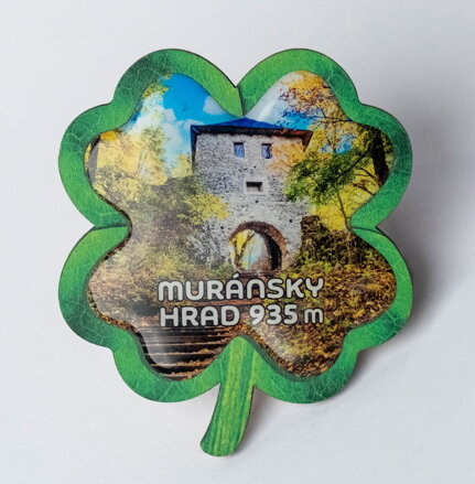 Magnetka drevo / živica ŠTVORLÍSTOK