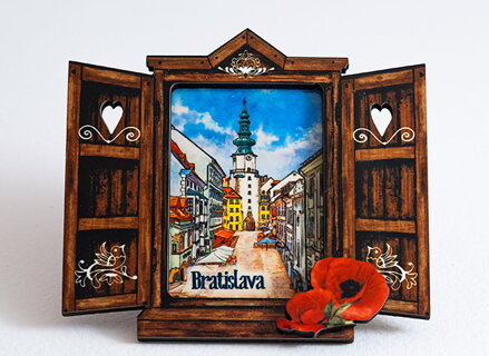 Okienko na výšku MDF – 3D trojvrstvová