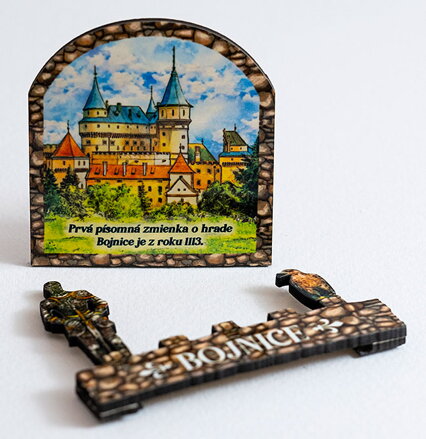 Hradby MDF – dvojdielna, 3D dvojvrstvová
