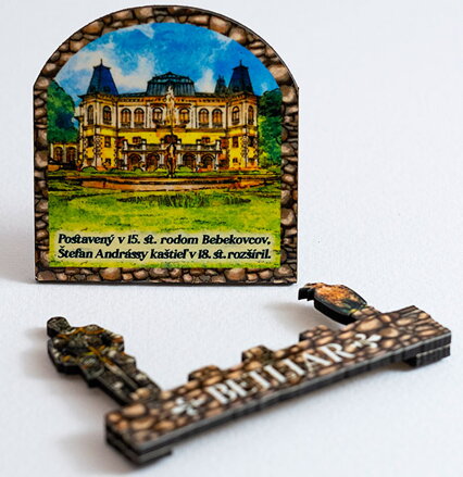 Hradby MDF – dvojdielna, 3D dvojvrstvová