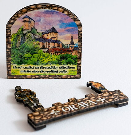 Hradby MDF – dvojdielna, 3D dvojvrstvová