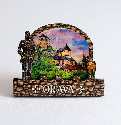 Hradby MDF – dvojdielna, 3D dvojvrstvová