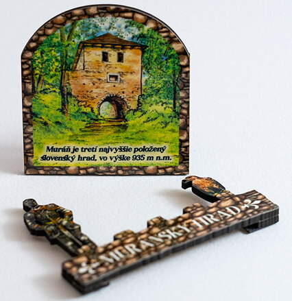 Hradby MDF – dvojdielna, 3D dvojvrstvová