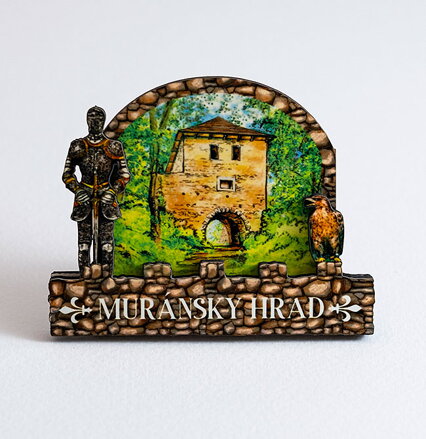 Hradby MDF – dvojdielna, 3D dvojvrstvová