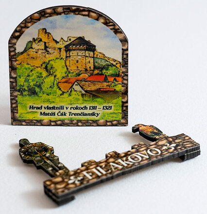 Hradby MDF – dvojdielna, 3D dvojvrstvová
