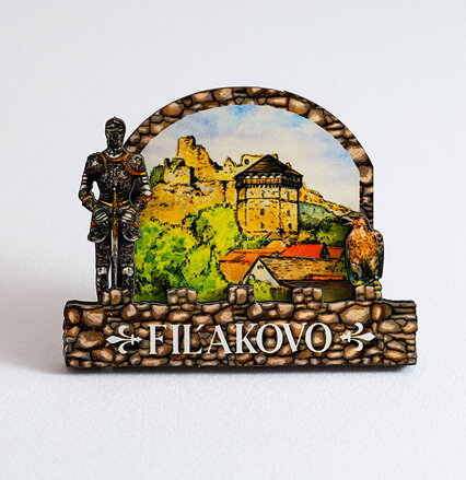 Hradby MDF – dvojdielna, 3D dvojvrstvová