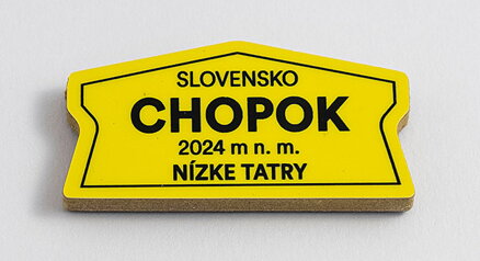 Turistická tabuľka MDF