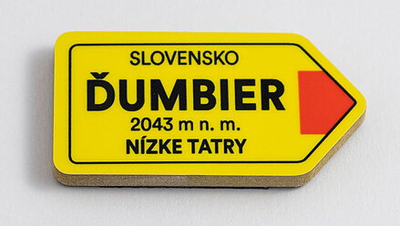 Turistický smerník MDF