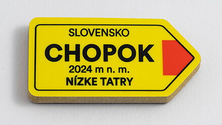 Turistický smerník MDF