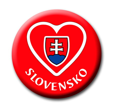 Odznak veľký 58 mm Slovensko