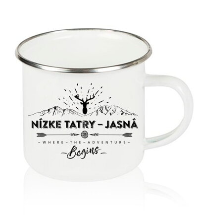 Termohrnček biely 450 ml