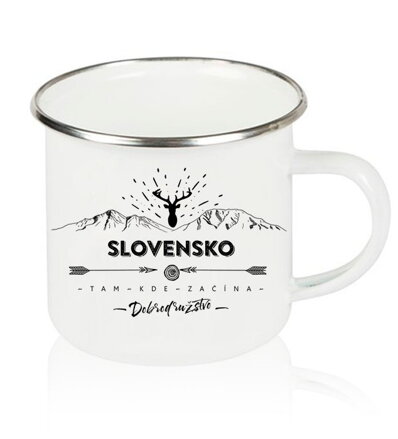 Termohrnček biely 450 ml