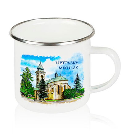 Termohrnček biely 450 ml