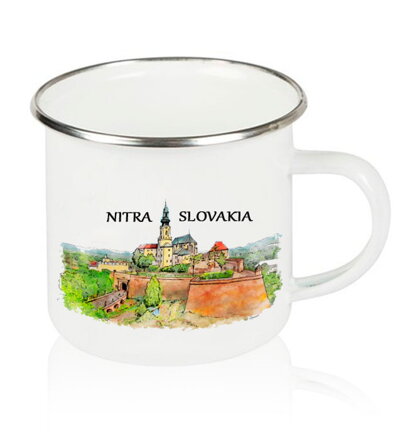 Termohrnček biely 450 ml