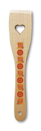 Vareška plochá so srdiečkom