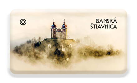 Magnetka alumíniovo / živicová 75 x 40 mm